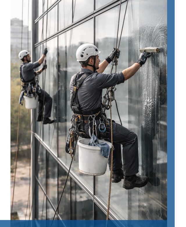 Мойка сплошного остекления в Находке, заказать от 309 р.| ВЫСОТНИК-Нхд