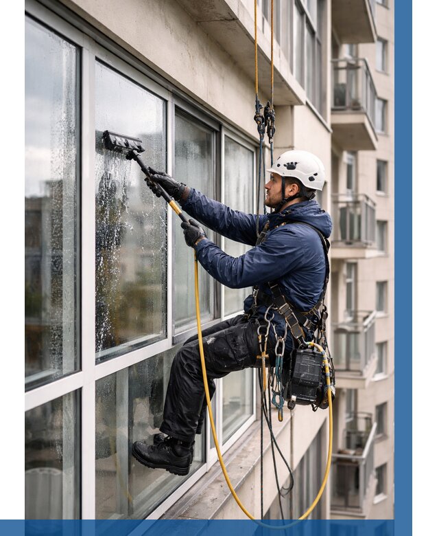 Мойка балконного остекления в Находке от 3610 р. | ВЫСОТНИК-Нхд