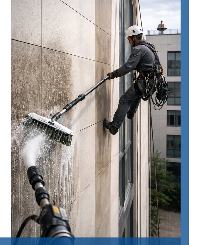 Мойка фасада из керамогранита в Находке от 309 р. | ВЫСОТНИК-Нхд