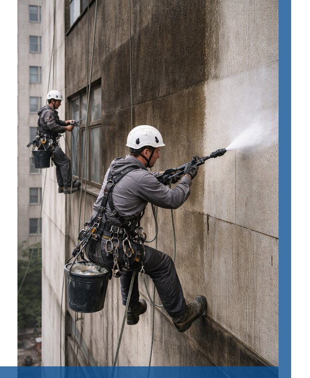 Очистка фасада от копоти в Находке от 258 р. | ВЫСОТНИК-Нхд