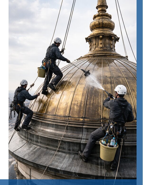 Мойка куполов и шпилей в Находке от 8252 р. - заказать | ВЫСОТНИК-Нхд