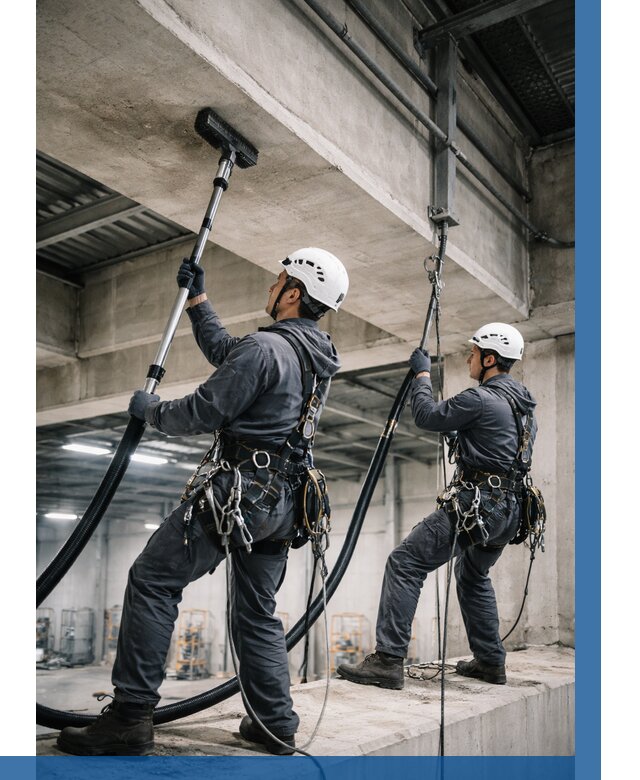 Обеспыливание потолочных конструкций в Находке от 258 р. |ВЫСОТНИК-Нхд