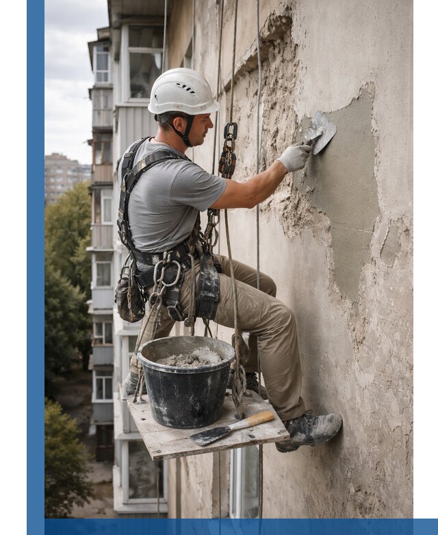 Восстановление фасадной штукатурки в Находке с гарантией качества