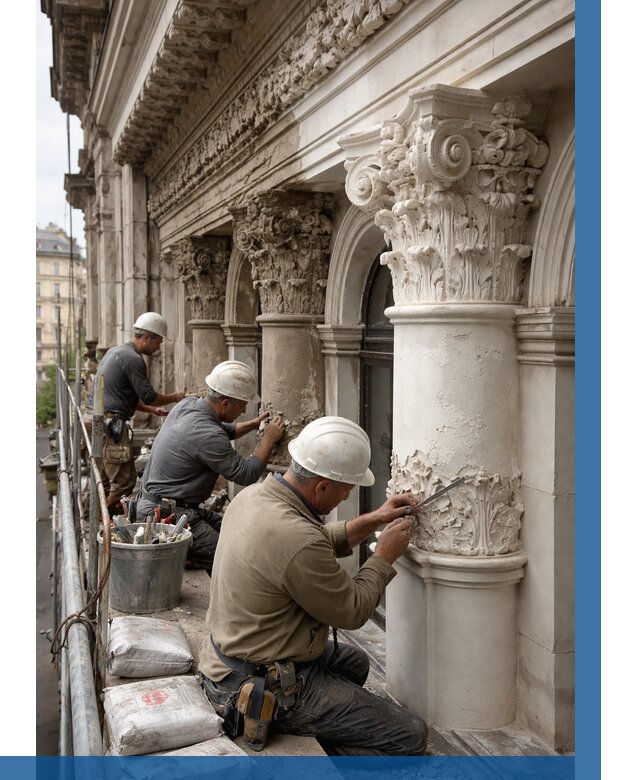 Реставрация фасадной лепнины в Находке от 2579 р. | ВЫСОТНИК-Нхд