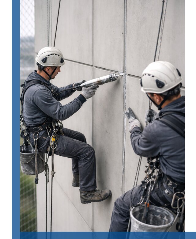 Первичная герметизация швов фасадов и кровель в Находке