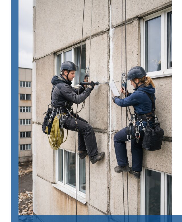 Герметизация межпанельных швов тёплым швом в Находке