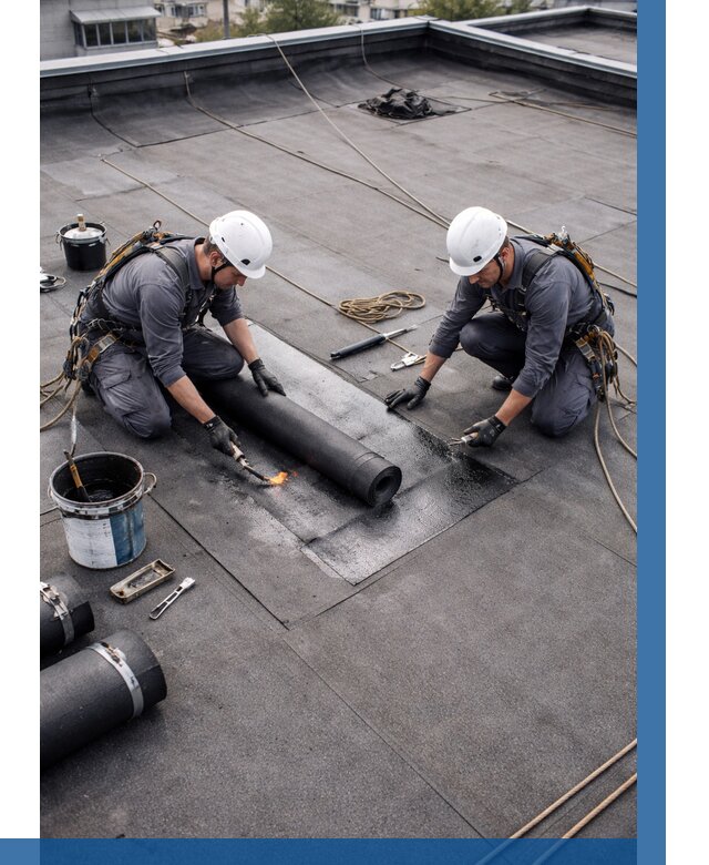 Ремонт мягкой кровли под ключ в Находке от 722 р. | ВЫСОТНИК-Нхд