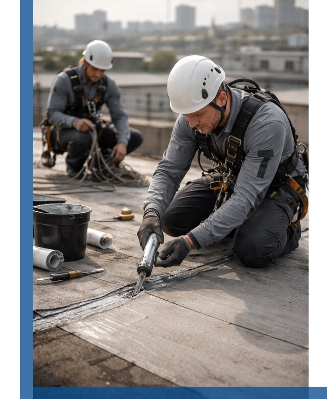 Аварийное и капитальное устранение протечек кровли в Находке