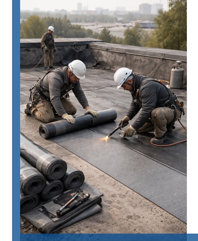 Монтаж мягкой кровли в Находке профессионально и надежно