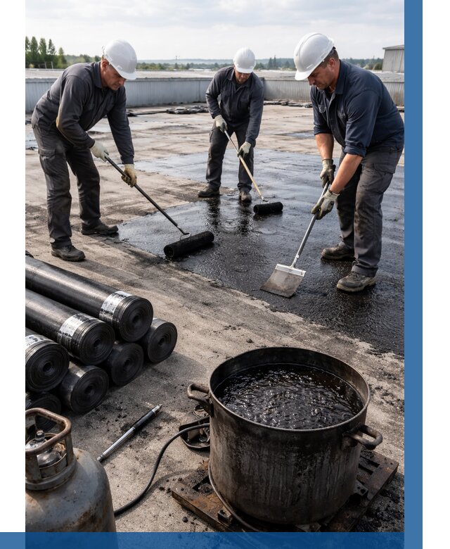 Гидроизоляция кровли мастикой в Находке от 619 р. | ВЫСОТНИК-Нхд