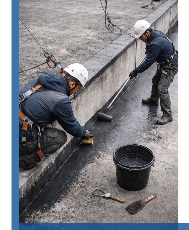 Гидроизоляция кровли жидкой резиной профессионально в Находке