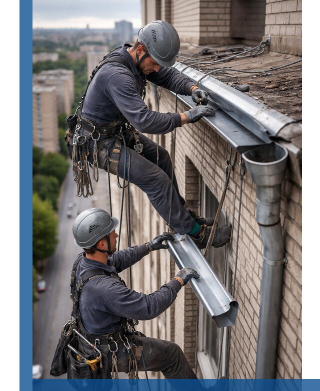 Ремонт водосточных желобов в Находке, быстро и качественно