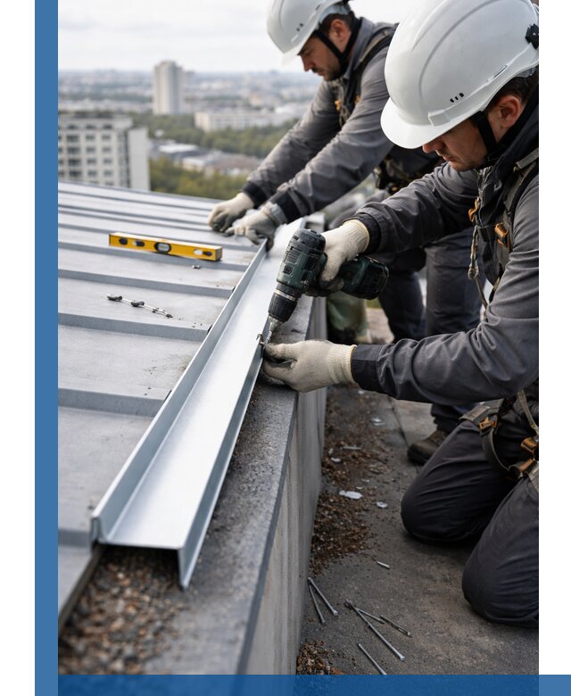 Монтаж капельника на кровле в Находке с гарантией качества