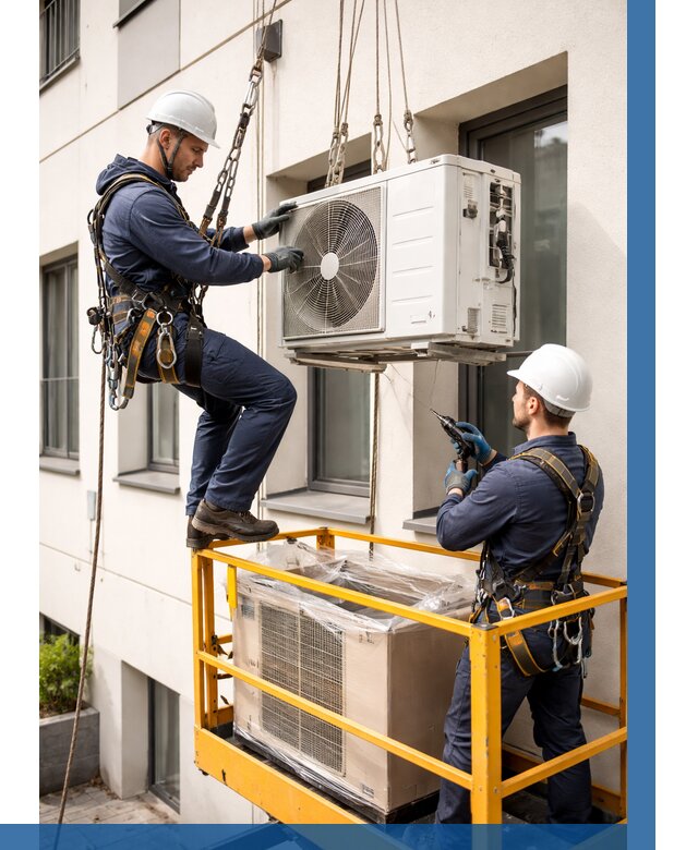 Демонтаж внешнего блока кондиционера в Находке от 3610 р. | ВЫСОТНИК-Нхд