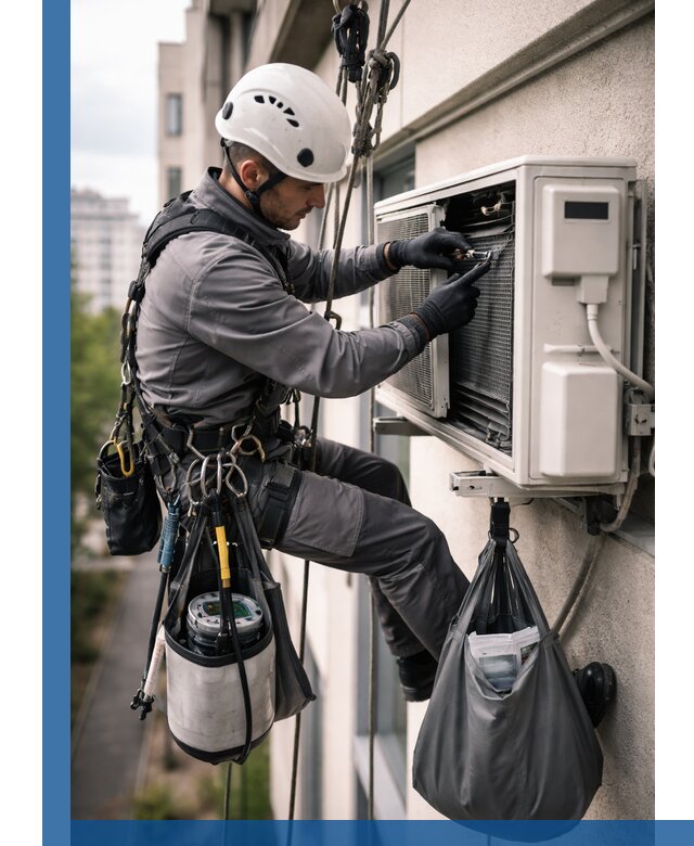 Обслуживание внешнего блока кондиционера в Находке профессионально