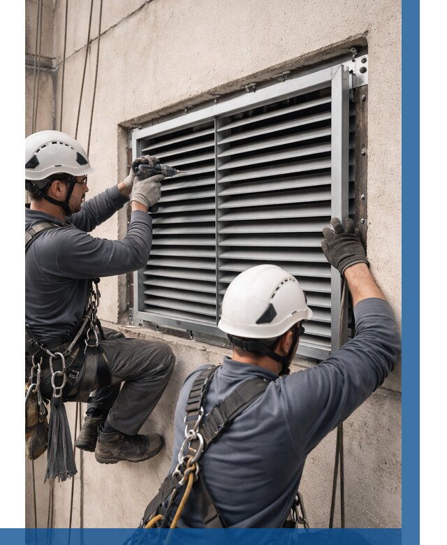 Монтаж вентиляционных решеток в Находке от 4642 р. | ВЫСОТНИК-Нхд