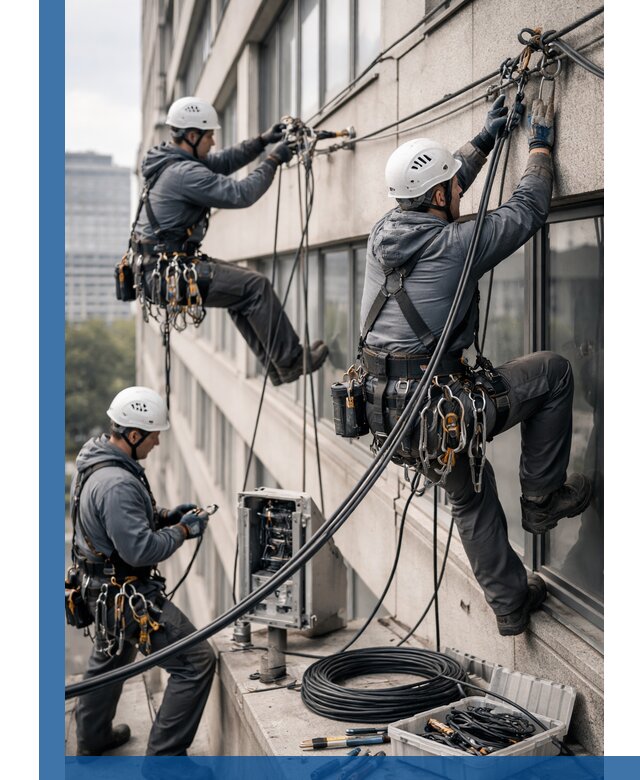 Прокладка оптоволоконного кабеля в Находке под ключ с тестированием