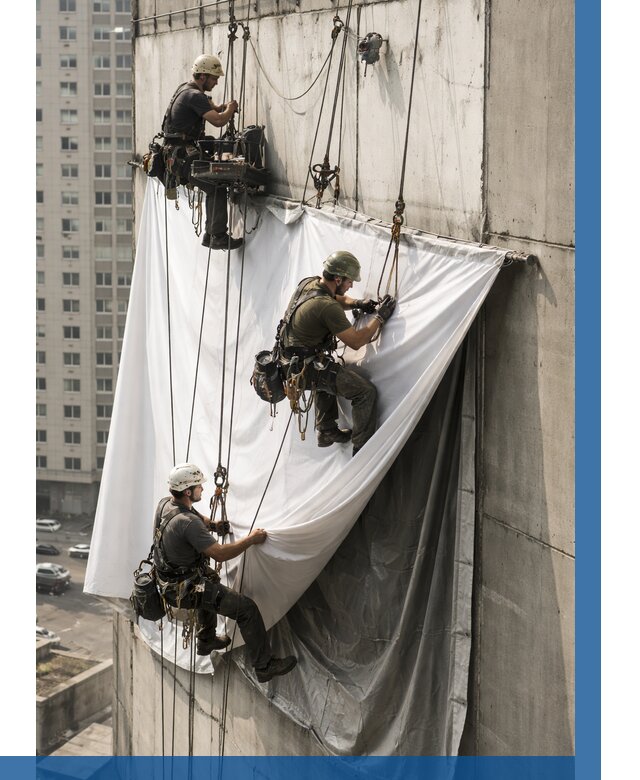 Замена баннерного полотна в Находке от 6705 р. | ВЫСОТНИК-Нхд—заказать