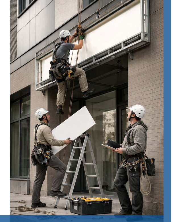 Монтаж светового короба в Находке от 6705 р. | ВЫСОТНИК-Нхд