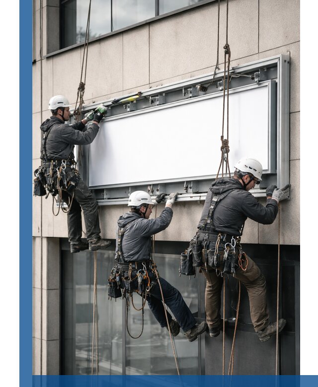 Профессиональный монтаж светового короба под ключ в Находке