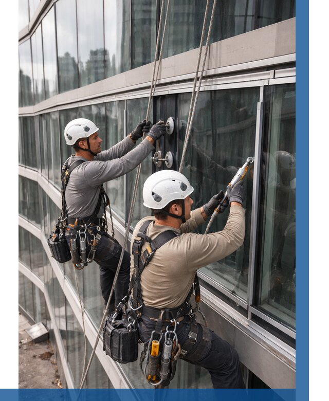 Радиусное остекление фасада в Находке от 12378 р. | ВЫСОТНИК-Нхд