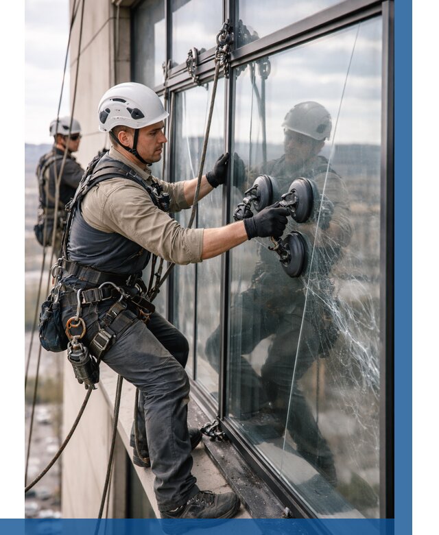 Замена стекла в витраже в Находке под ключ от 8768 р. | ВЫСОТНИК-Нхд