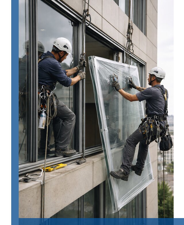 Профессиональная замена стекла в витраже в Находке с гарантией