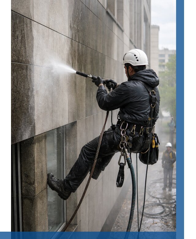 Гидроструйная очистка поверхностей в Находке от 877 р. | ВЫСОТНИК-Нхд