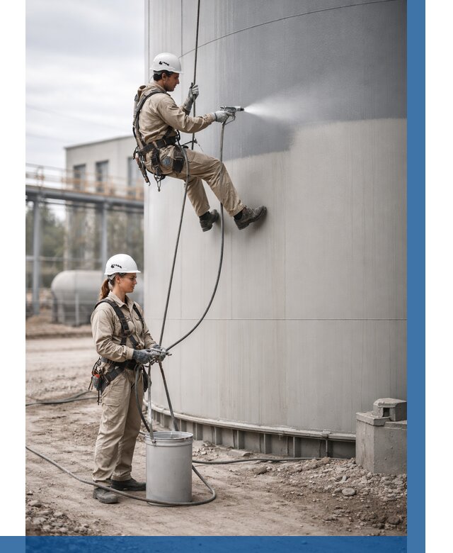 Покраска резервуаров в Находке от 1238 р. | ВЫСОТНИК-Нхд — заказать