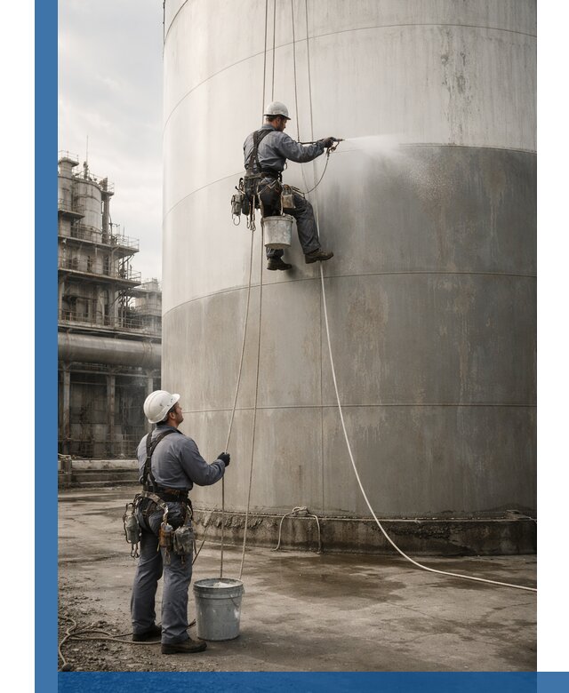 Покраска стальных резервуаров и емкостей в Находке профессионально