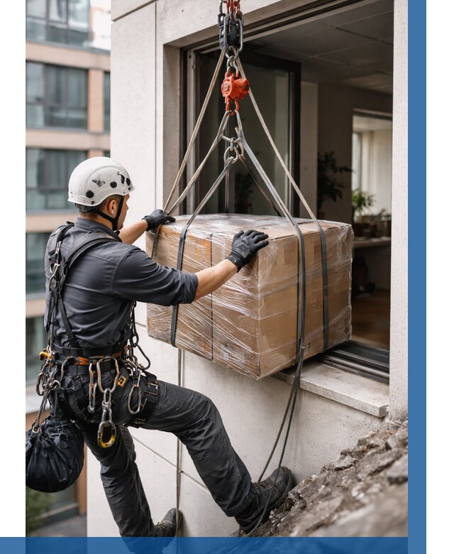 Подъем груза через окно в Находке от 4642 р. | ВЫСОТНИК-Нхд