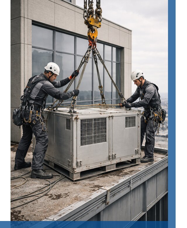 Такелажные работы на высоте в Находке от 8252 р. | ВЫСОТНИК-Нхд