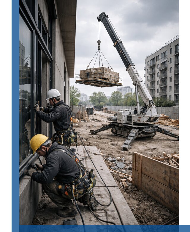 Аренда крана Пионер в Находке для строительных работ