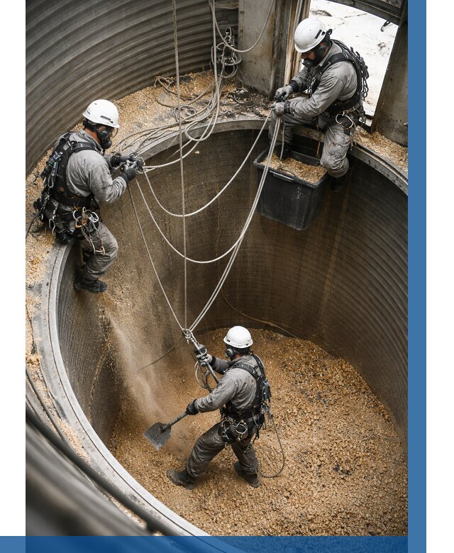 Чистка зерновых бункеров в Находке от 12378 р. | ВЫСОТНИК-Нхд