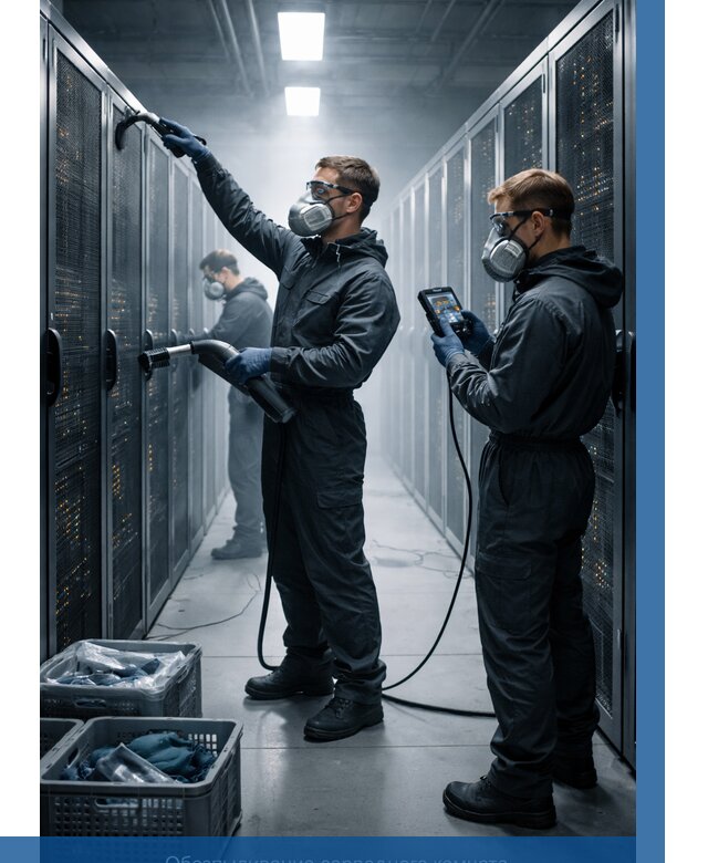 Обеспыливание серверной комнаты в Находке от 4642 р. | ВЫСОТНИК-Нхд