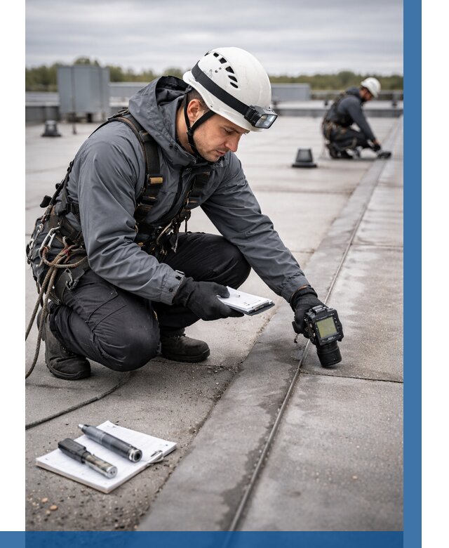 Обследование кровли на протечки в Находке от 4642 р. | ВЫСОТНИК-Нхд