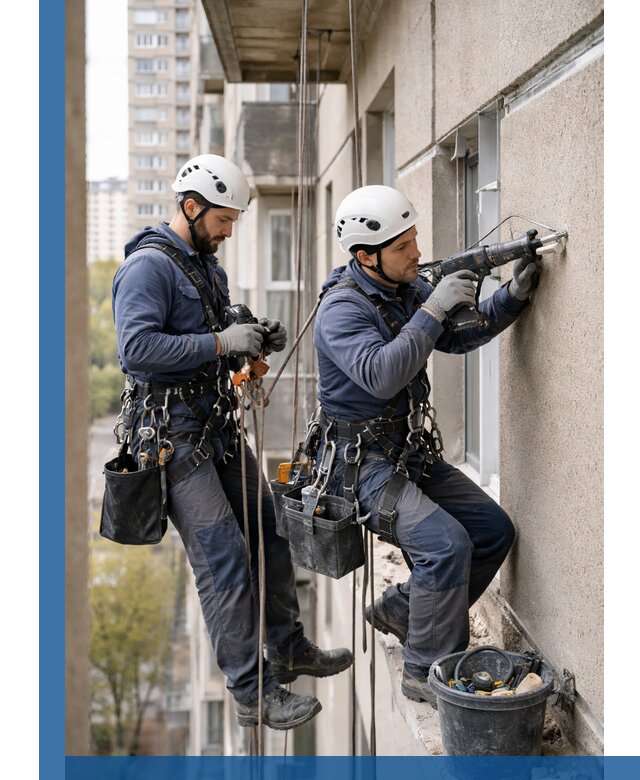 Промышленные альпинисты высотные работы и монтаж в Находке